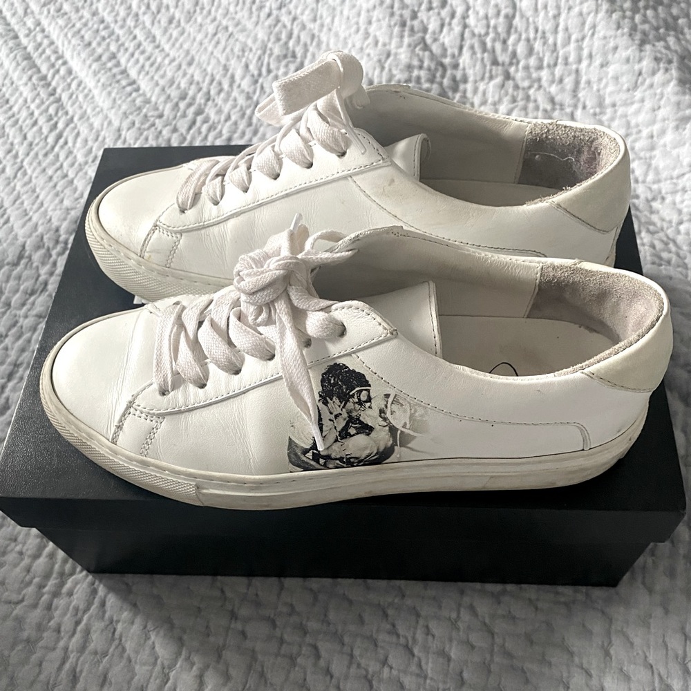 Koio handmade leather Capri sneakers 38